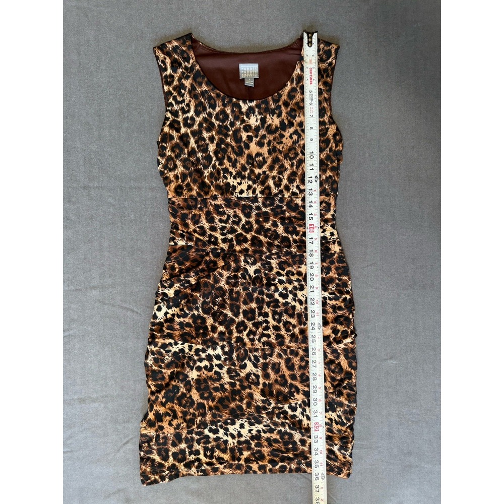 NWOT Rabbit Rabbit Rabbit Designs Leopard Print Dress Womens Size 6 Sleeveless - Picture 7 of 7